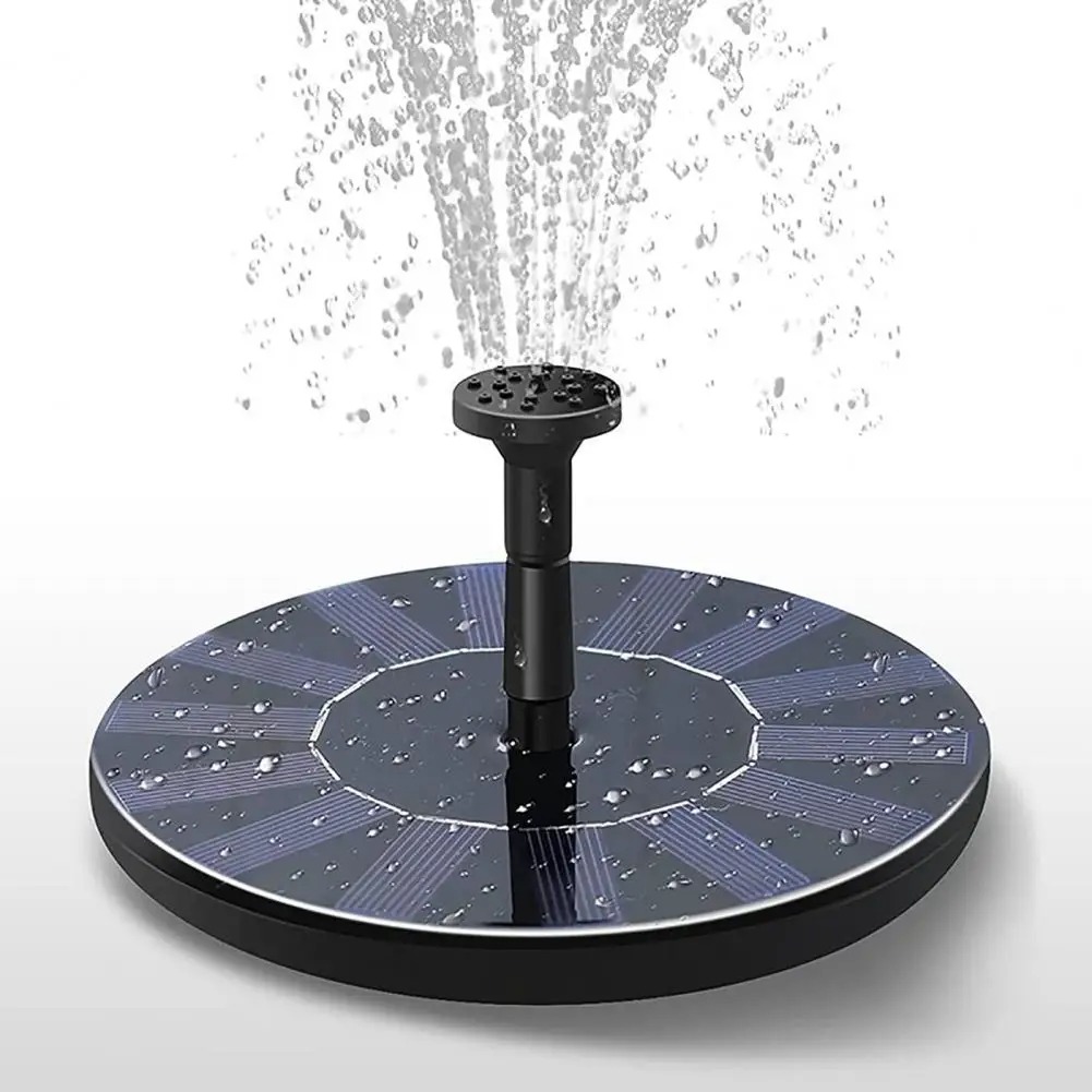Bonsai Garden Fountain - ソーラーパワーフローティング噴水ポンプ、13cm、16cm、18cmサイズ: 鳥のバス、庭のプール、池の装飾に最適
