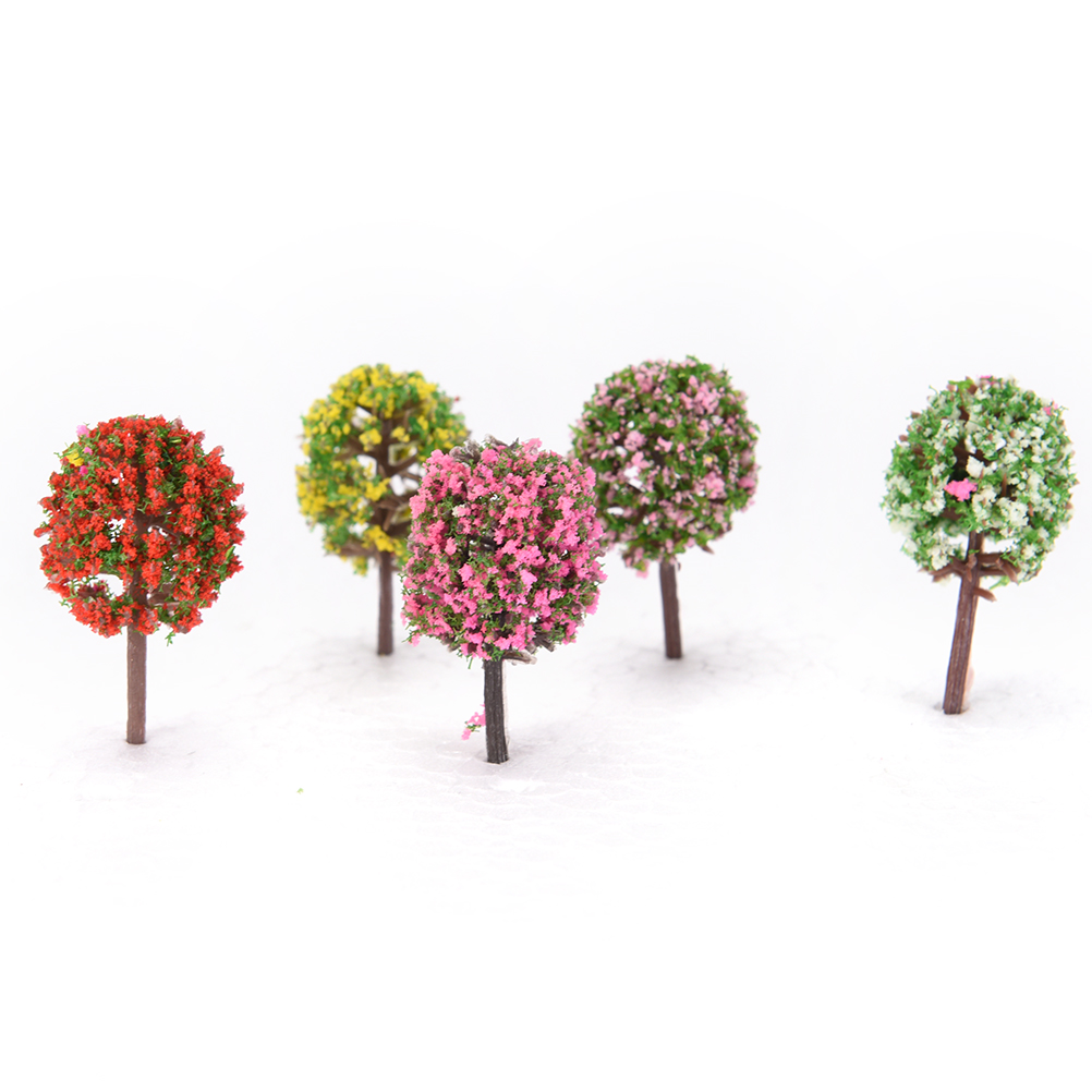 1/5 ピース/セットミニツリー妖精の庭のミニチュアマイクロ - Bonsai Garden Miniature のレビューと価格