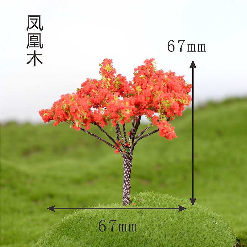 1/5 ピース/セットミニツリー妖精の庭のミニチュアマイクロ - Bonsai Garden Miniature のレビューと価格