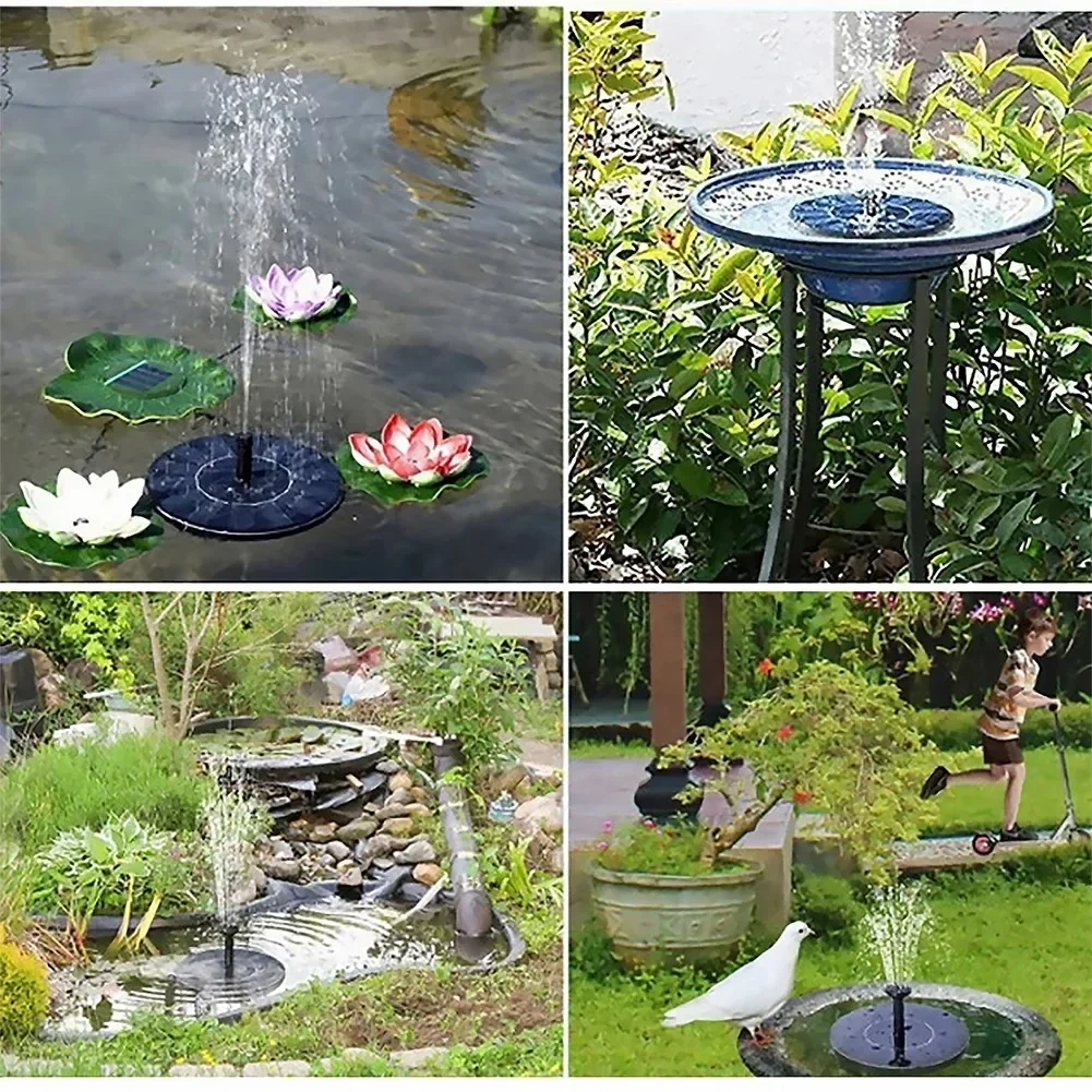 13/16/18cm 太陽光発電噴水ポンプ: ガーデンプール - Bonsai Garden Fountain のレビューと価格