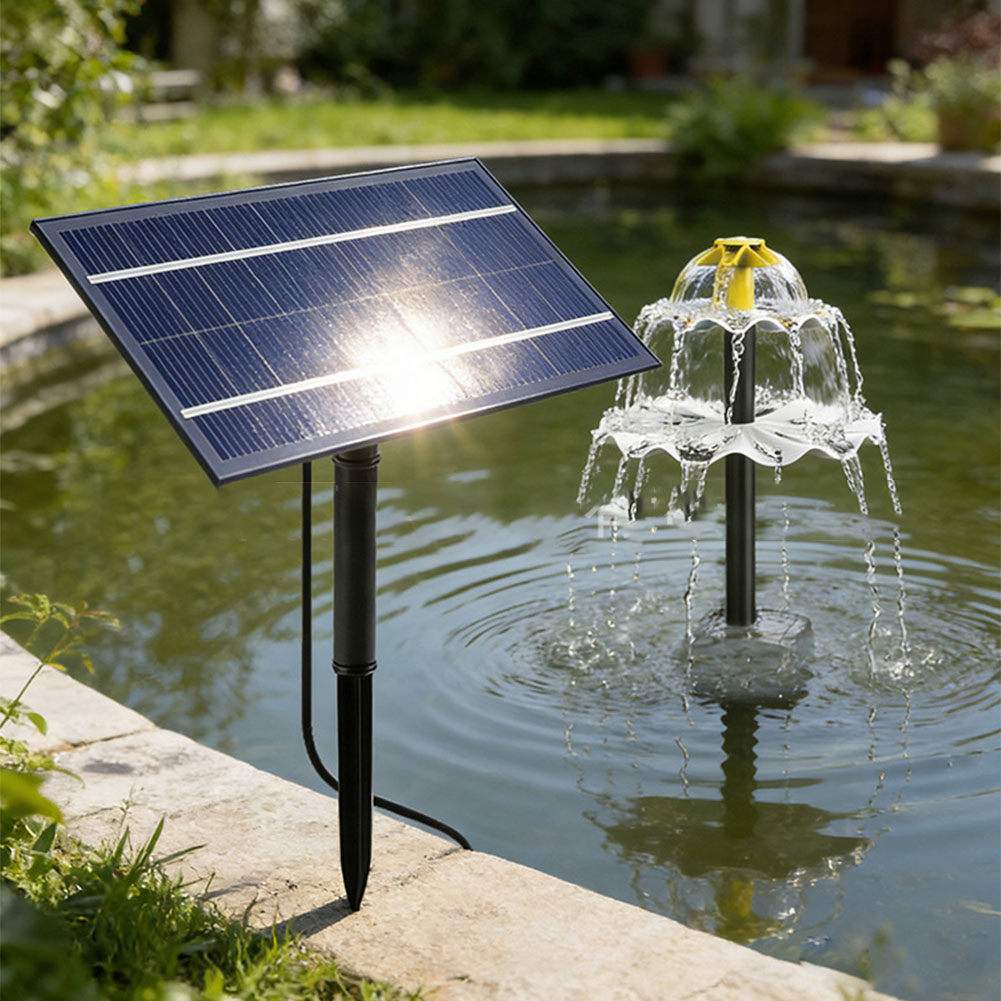 4Wソーラー噴水ポンプ（屋外用、庭のバードバスや水景用）、ソ - Bonsai Garden Fountain のレビューと価格