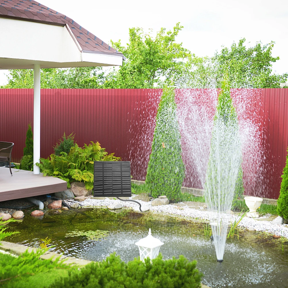 庭用の6つのノズルを備えたソーラー噴水ポンプ,バードバス用の - Bonsai Garden Fountain のレビューと価格
