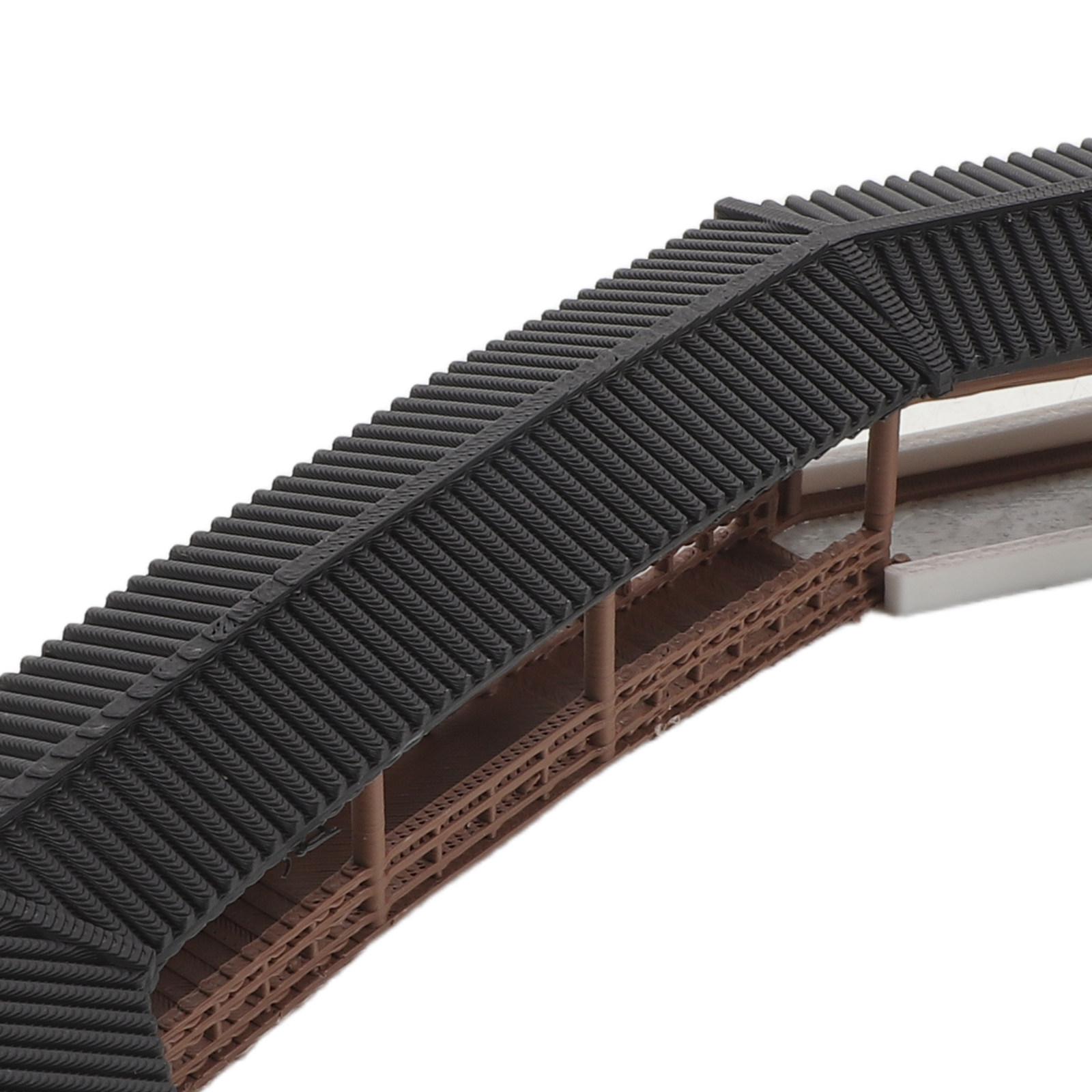 古代風のミニチュア橋。プラスチック製で、盆栽の風景や庭、机の - Bonsai Garden Mini のレビューと価格