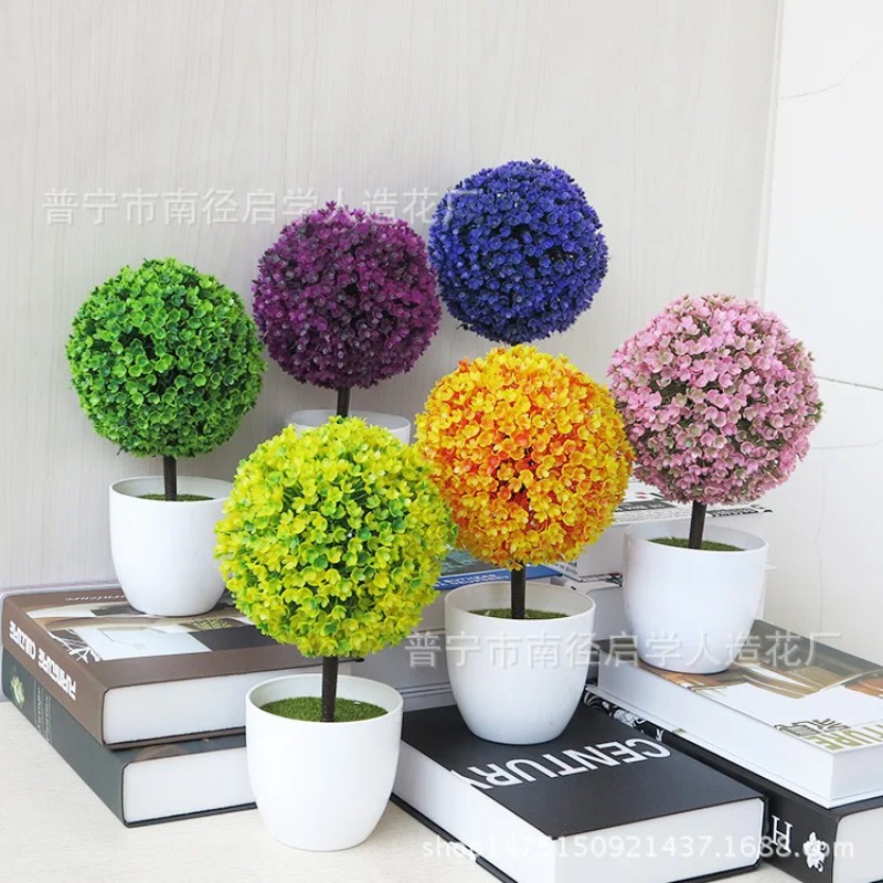人工小型樹木鉢植え植物、偽物の盆栽、テーブル装飾用植物、家庭 - Bonsai Garden Mini のレビューと価格