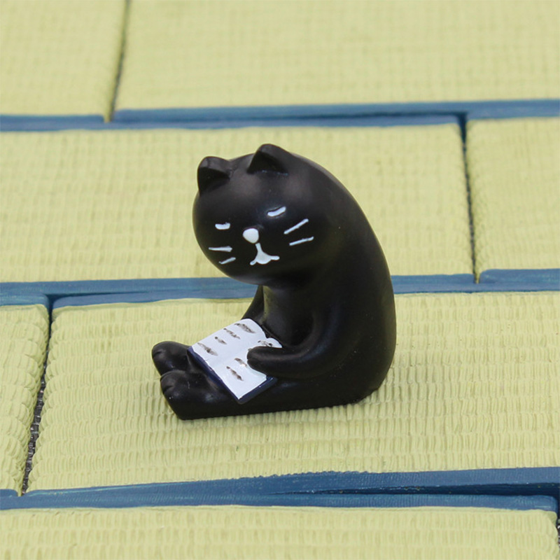 デコール ブラックキャット ベア ハリネズミ ミニチュア フ - Bonsai Garden In Japan のレビューと価格