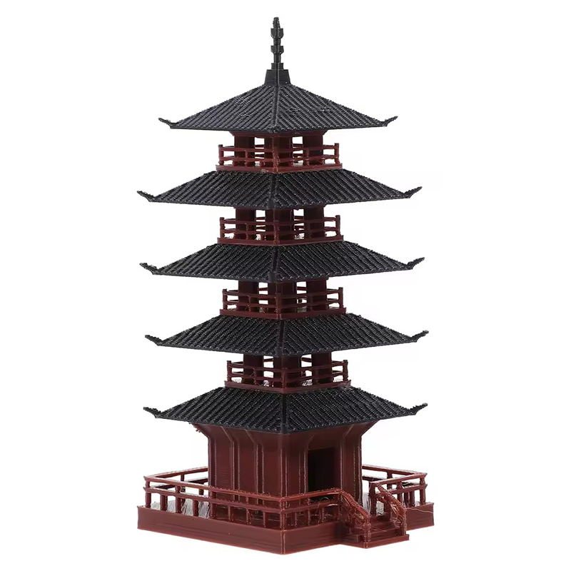 ミニパゴダ像古代建築模型禅庭盆栽水槽装飾 - Bonsai Garden Mini のレビューと価格