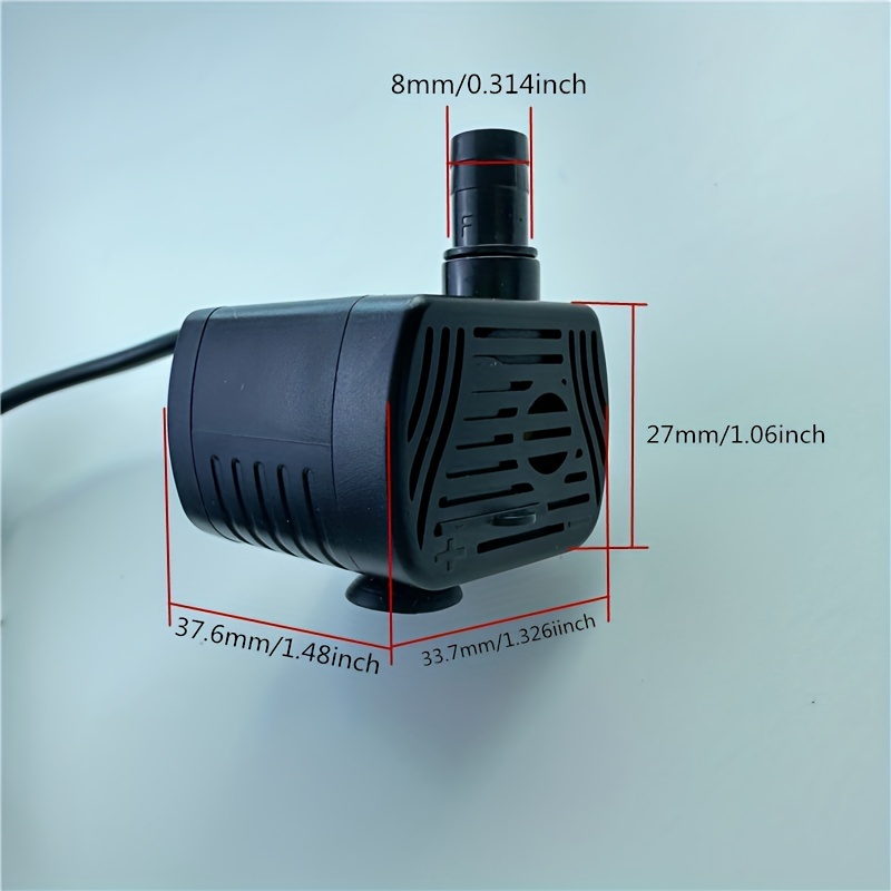 1個入り ウォーターポンプ 5V USBプラグ 3W DC  - Bonsai Garden Fountain のレビューと価格