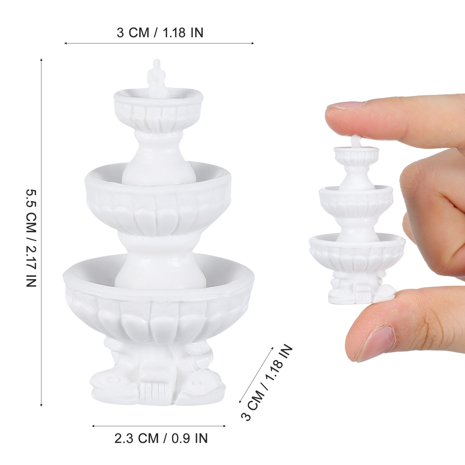 景観用噴水 プラスチック製ミニ噴水 盆栽庭園用装飾小道具 テ - Bonsai Garden Fountain のレビューと価格