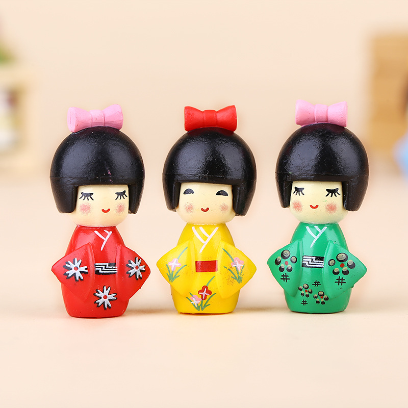 新しい日本のかわいい女の子の置物盆栽装飾ミニ家の装飾ミニチュ - Bonsai Garden In Japan のレビューと価格