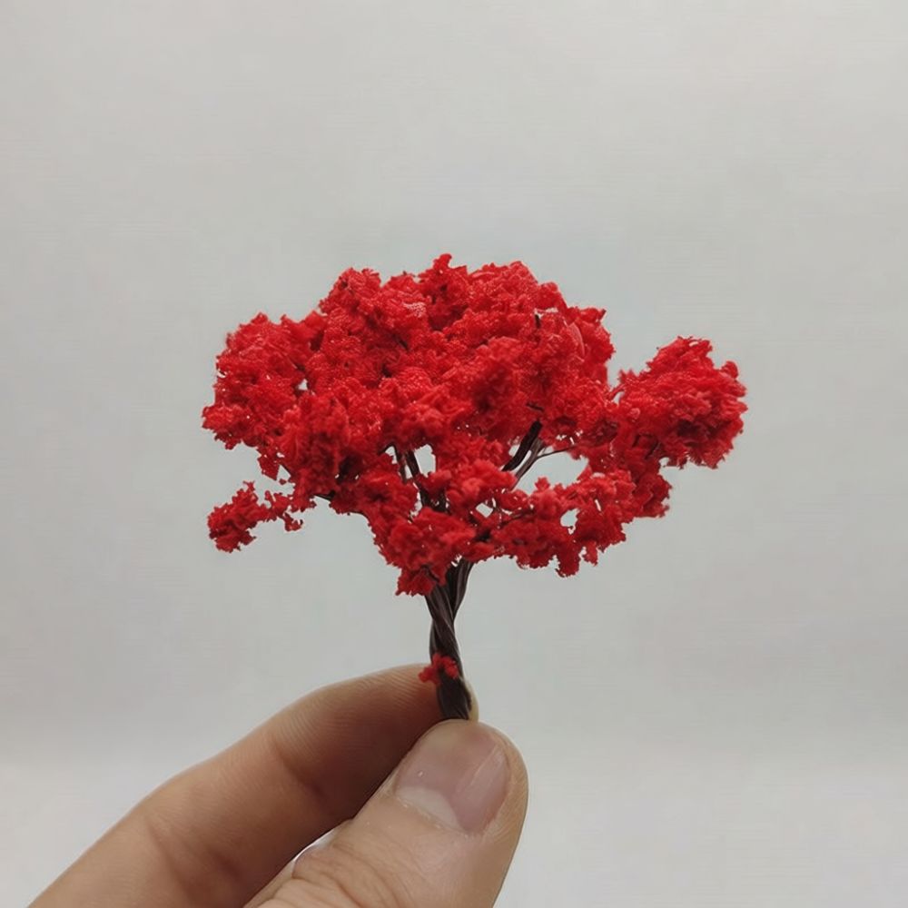ミニチュア風景模型用、桜の木の模型。DIYガーデニング、ジオ - Bonsai Garden Miniature のレビューと価格